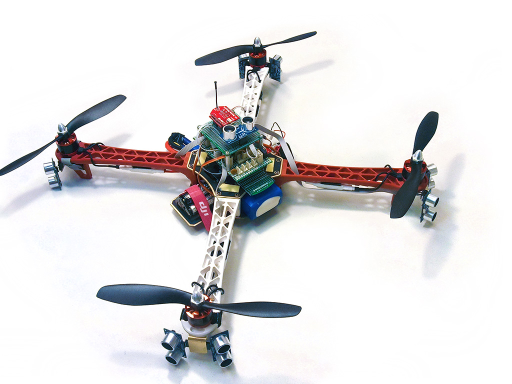 photo of quadcopter